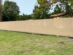 Chain Link Fence Installation in Oakmont Ct, Mansfield, TX