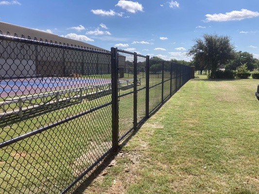 Chain link fence