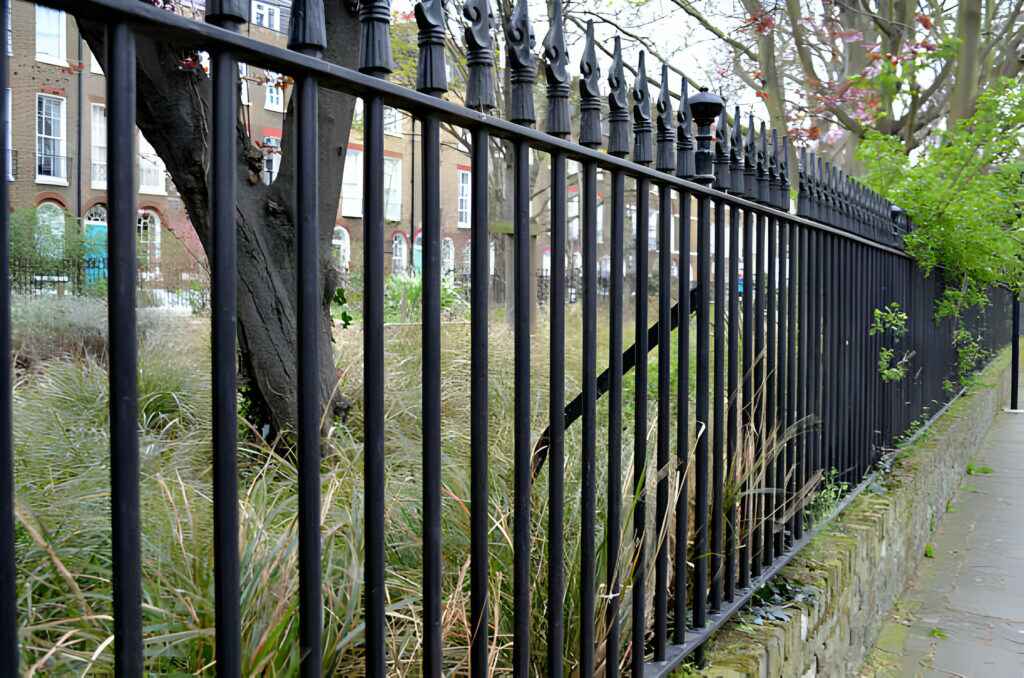 wrought-iron-fence in Oakmont Ct, Mansfield, TX